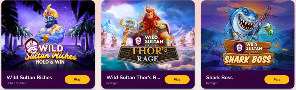 Giochi Wild Sultan